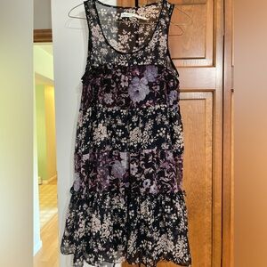 NWOT Urban Outfitters Kimchi Blue Floral Whimsigoth Dress S Small